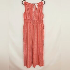 Women's Coral Jumpsuit